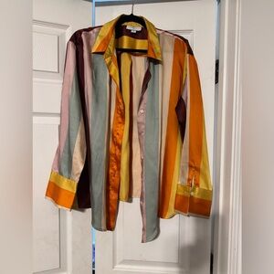 Fe Noel Multicolor Striped Blouse